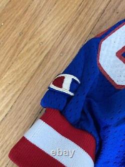 Vintage buffalo bills new york giants jersey champion stitched #56 feeney