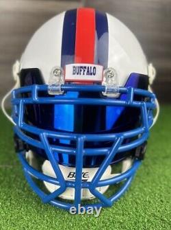Vintage schutt Buffalo Bills Full Size Football Helmet Adult White Adult Large