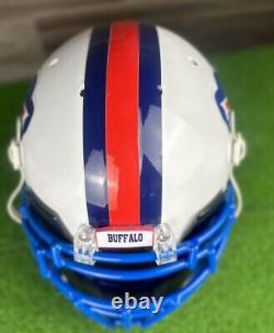 Vintage schutt Buffalo Bills Full Size Football Helmet Adult White Adult Large