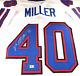 Von Miller / Autographed Buffalo Bills White Custom Football Jersey / Coa