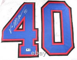 Von Miller / Autographed Buffalo Bills White Custom Football Jersey / COA
