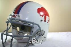 Vtg 2010 Buffalo Bills RYAN FITZPATRICK Game Used Worn Riddell Football Helmet