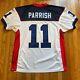 Vtg Authentic Buffalo Bills Xl Reebok Roscoe Parrish 50 Obscure Jersey Y2k Rare