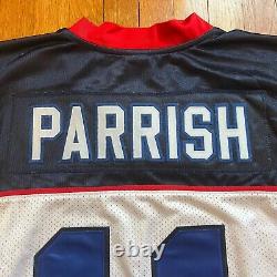 Vtg AUTHENTIC Buffalo Bills XL Reebok Roscoe Parrish 50 Obscure Jersey Y2K Rare