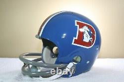 Vtg DENVER BRONCOS #25 Style Suspension TK Reproduction Football Helmet 1960's