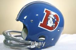 Vtg DENVER BRONCOS #44 Style Suspension RK Reproduction Football Helmet 1960's