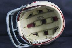 Vtg early 60s MacGregor 100MH Clear Shell Buffalo Bills Style Football Helmet