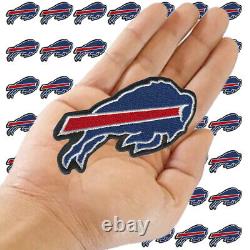 Wholesale Buffalo Bills New York Nation Logo Size 3.2x1.8 Sew Iron On Patches