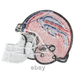 Wholesale NY Buffalo Bills Nation Helmet Logo Size 3.2x2.6 Sew Iron on Patches