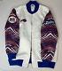 Xl Authentic Buffalo Bills Jacket With Blue Light And Zubaz Logo Store Promotion